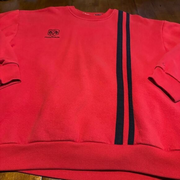 VINTAGE Dodge Racing Sweatshirt Kasey Kahne Men L Sweatshirt Chase Red Crewneck - Picture 2 of 14